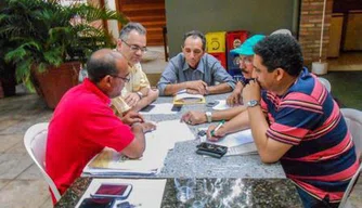 Reunião da diretoria do Piauí Esporte Clube