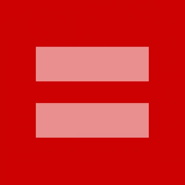 Sinal de igual vira símbolo viral da luta pelo casamento gay nos EUA(Imagem:Reprodução)