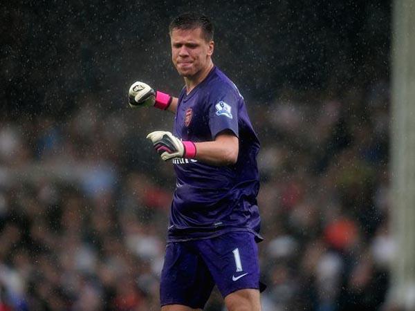Szczesny é o goleiro titular do Arsenal(Imagem:Reprodução) Szczesny é o goleiro titular do Arsenal(Imagem:Reprodução)