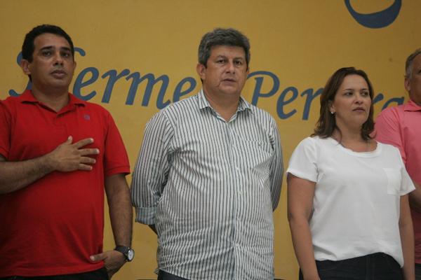 Zé Filho na caravana do PMDB.(Imagem:Divulgação)