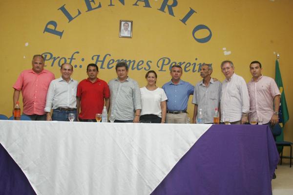 Zé Filho na caravana do PMDB.(Imagem:Divulgação)