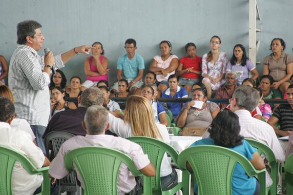 Zé Filho na caravana do PMDB.(Imagem:Divulgação)
