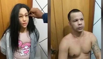 Preso tenta fugir de presídio disfarçado Preso tenta fugir de presídio disfarçado
